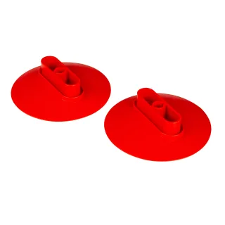 Radkappen hinten, rot