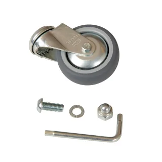 Lenkrolle mit Schraube