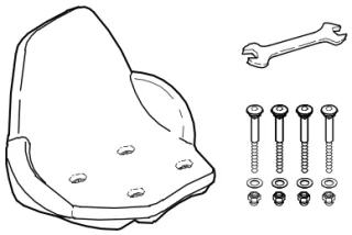 Sitzschale mit Rückenlehne