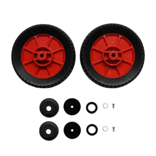 Hinterrad 2er Set, rot