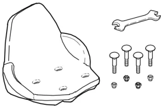 Sitzschale mit Rückenlehne