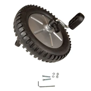 Vorderrad mit Pedalen (Geländereifen)
