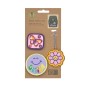 Preview: Lässig Patches Set Blumen