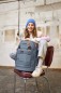 Preview: Trendy Bold Schulrucksack Blau