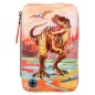 Preview: Dino world Federtasche 3 fach front