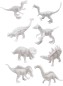 Preview: 8 Dinofiguren zum Bemalen