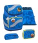 Preview: BELMil Schulranzen set Funky Blue 5 tlg