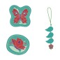 Preview: DerDieDas Butterfly Garden Wechsel-Buttons