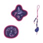 Preview: DerDieDas Magical Bloom Wechselbuttons mit Anhänger