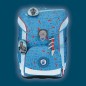 Preview: DerDieDas Easy Blue Ice Ansicht im Dunkeln mit leuchtendem Bullauge