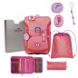 Preview: DerDieDas Schulranzen Easy mit Buttons Coral Reef