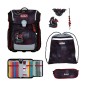 Preview: Scout Neo Schulranzen Set 4tlg Safety Light Night Shadow