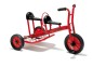 Preview: Winther Viking Dreirad Taxi in Rot, Produktansicht