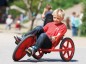 Preview: Junge fährt den Winther Viking Explorer U-Rider, Nahaufnahme
