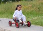 Preview: Mädchen im Sitz des Winther Viking Fun Cart, Ansicht von vorn