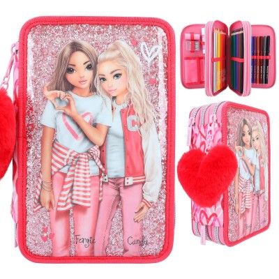 Topmodel Federtasche 3 fach One Love