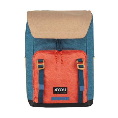 4You Schulrucksack Adventure rot