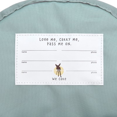 Lässig Kindergartenrucksack Namensschild Rucksack