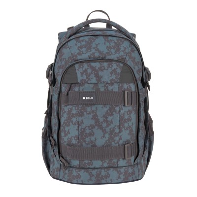 Bold Schulrucksack Spots Blau