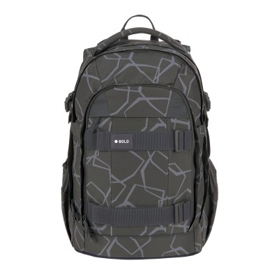 Bold Schulrucksack Edges grau