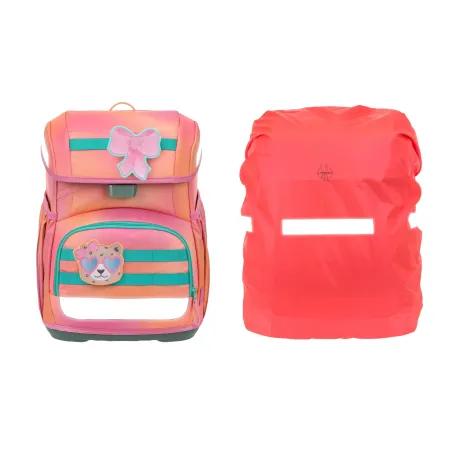 Preview: Lässig Schulranzen Light Unique mit Regencover