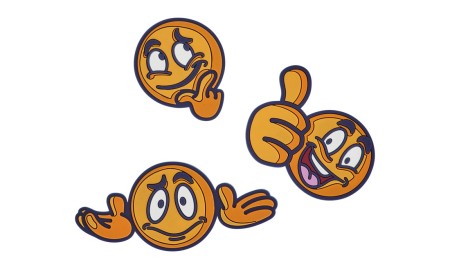 Scout Funny Snaps Set 3 tlg. Emojis