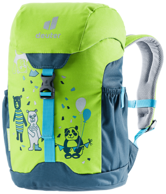 Deuter Kinderrucksack Schmusebär grün front
