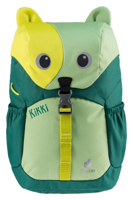 Deuter Kinderrucksack kikki grün front