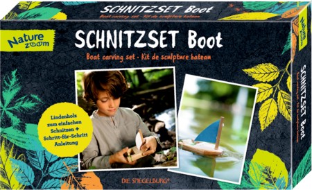 Spiegelburg Nature Zoom Schnitzset Boot