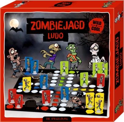 Zombiejagd Ludo-Spiel
