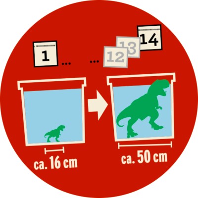 Riesen T-Rex Anleitung