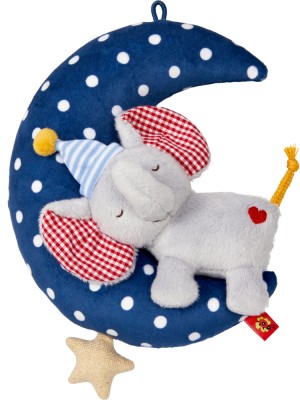 Spiegelburg BabyGlück Spieluhr Mond mit Elefant