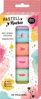 Coppenrath Pastell-Marker Set I love Paper