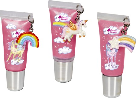 Spiegelburg Lipgloss Einhorn Paradies. Eine von 3 Farben wird geliefert
