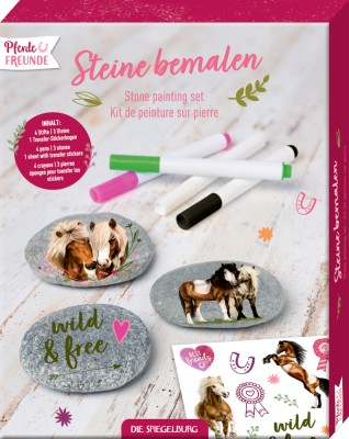 Pferdefreunde Steine bemalen