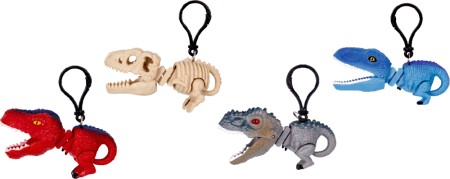 Schlüsselanhänger Dino-Schnapper, geliefert wird einer aus dieser Serie