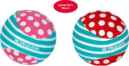 Spiegelburg Flummi Aqua, geliefert wird einer aus dieser Serie