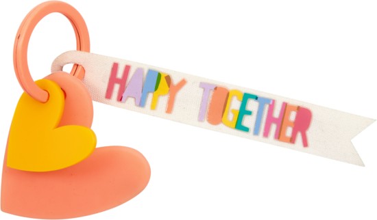 Spiegelburg Schlüsselanhänger Herz orange