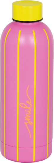 Isolierflasche Streifen Smile