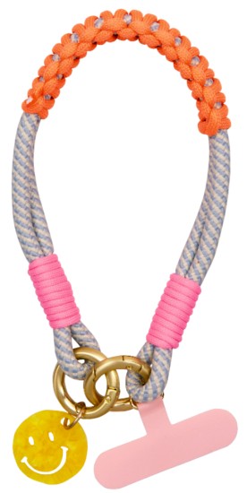 Handykordel blau kurz