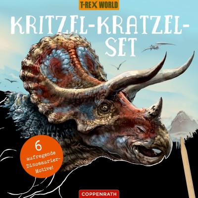 Spiegelburg T-Rex World Kritzel-Kratzel-Set