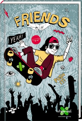 Spiegelburg Freundebuch skate aid