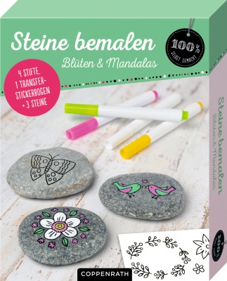 100 % selbst gemacht Steine bemalen