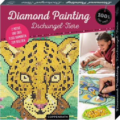 Spiegelburg Diamond Painting Dschungel-Tiere