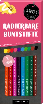 radierbare Buntstifte