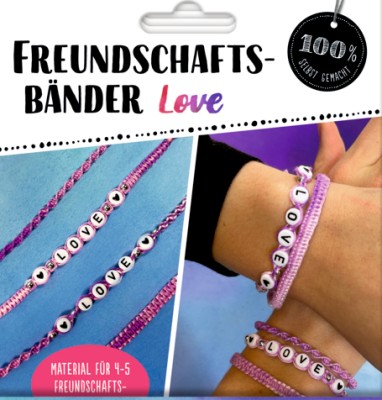 Freundschaftsbänder set Love