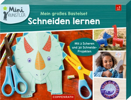 Schere Schneiden Dinos Mini Künstler