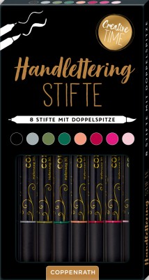 Doppelfaserstifte Handlettering Creative Time