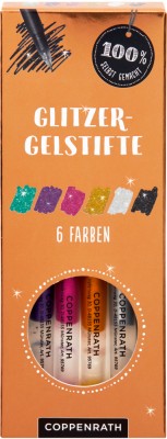Glitzernde Gelstifte
