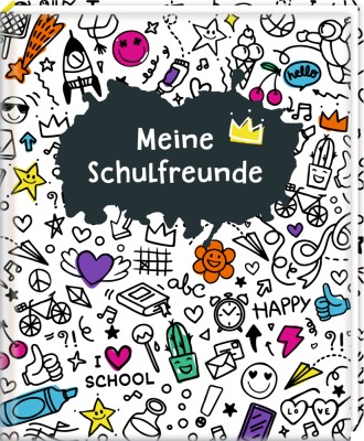 Meine Freunde Freundebuch Meine Schulfreunde